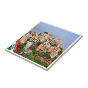 LGR136 CORNIGLIA Cinque Terre, Italy, Tile