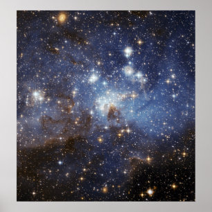LH 95 Star forming region NASA Poster
