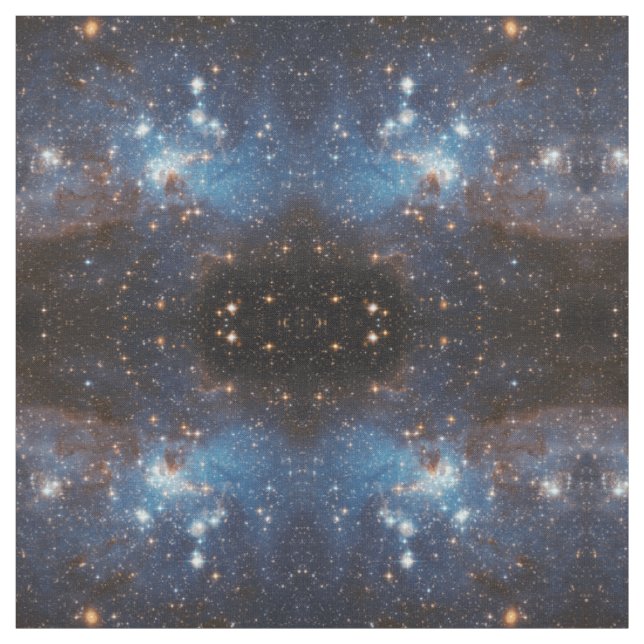 LH 95 stellar nursery space photography Fabric (Swatch)