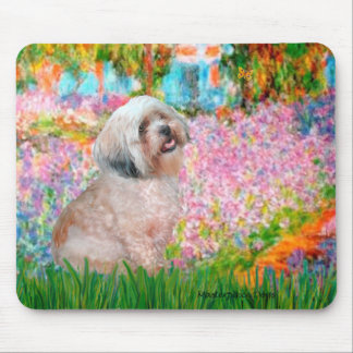 Lhasa Apso 20 - Garden Mouse Pad