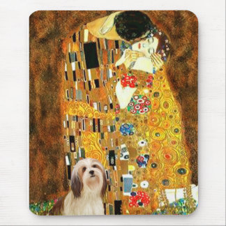 Lhasa Apso 4 - The Kiss Mouse Pad