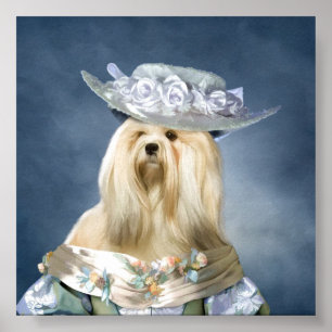 Lhasa Apso Baroness Print
