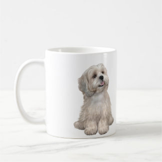 Lhasa Apso (C) - Light gold Coffee Mug