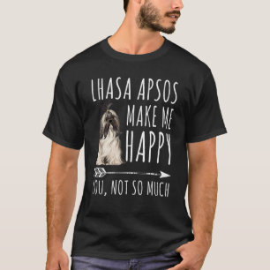 Lhasa Apso Dogs Redeem Me Happy T-Shirt