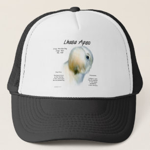 Lhasa Apso History Design Trucker Hat