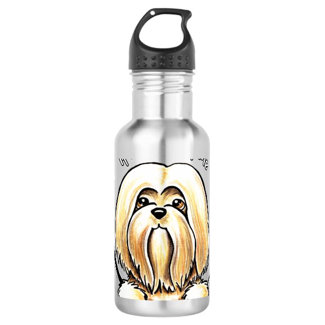 Lhasa Apso IAAM 710 Ml Water Bottle (Front)