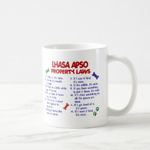 LHASA APSO Property Laws 2 Coffee Mug