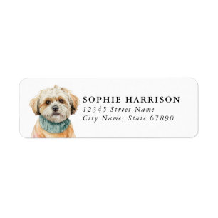 Lhasa Apso Return Address Labels