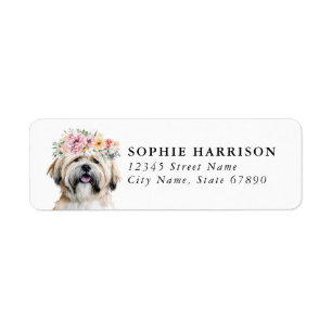 Lhasa Apso Return Address Labels
