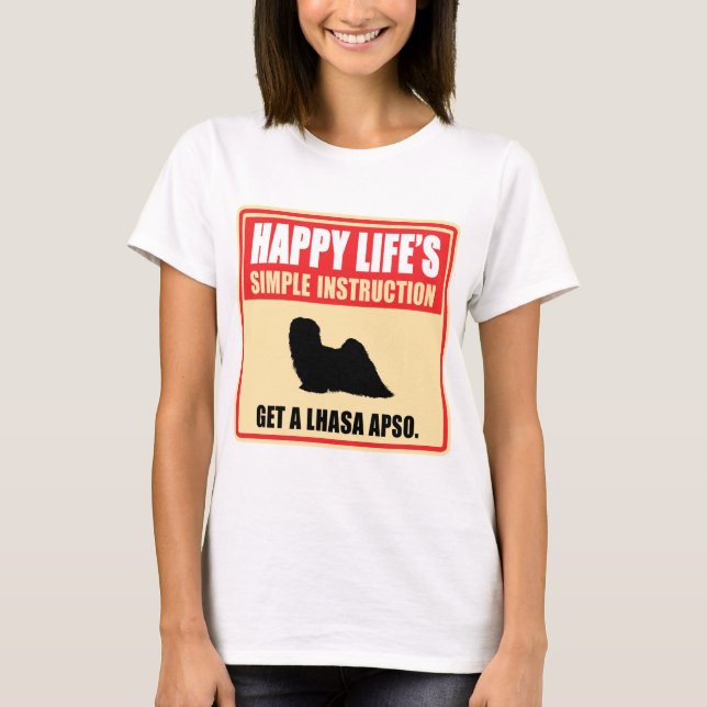 Lhasa Apso T-Shirt (Front)