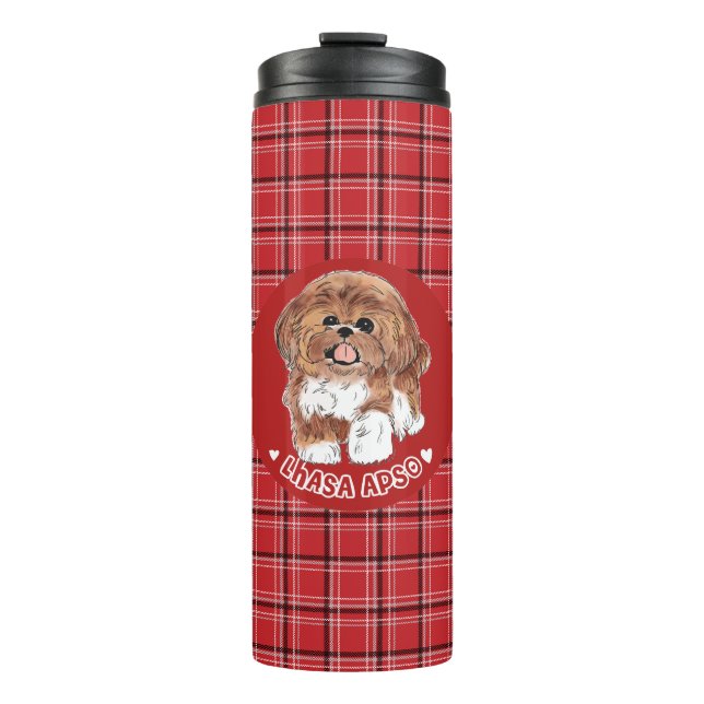 Lhasa Apso Thermal Tumbler (Front)