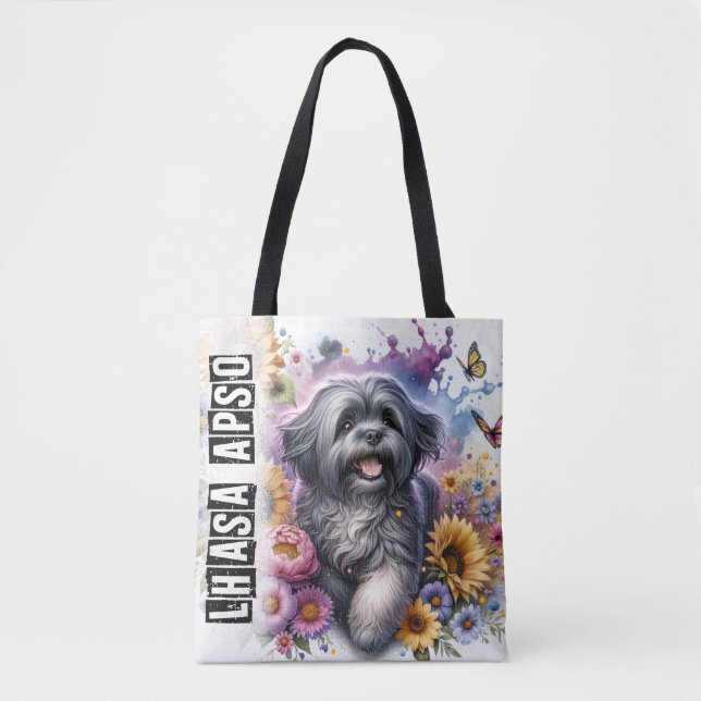 Lhasa Apso  Tote Bag (Front)