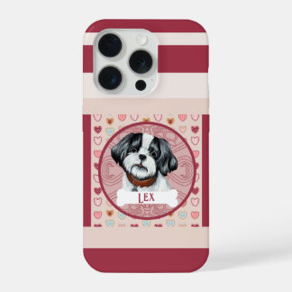 Lhasa Apso Valentine Heart iPhone 11 Pro Case 