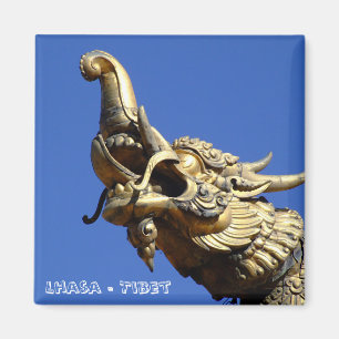 Lhasa, Tibet, Jokhang Temple (Fridge Magnet) Magnet