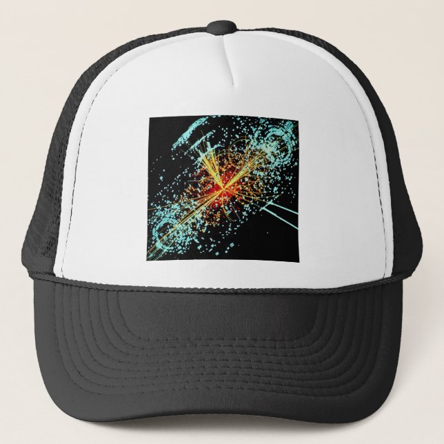 LHC Collision Trucker Hat (Front)