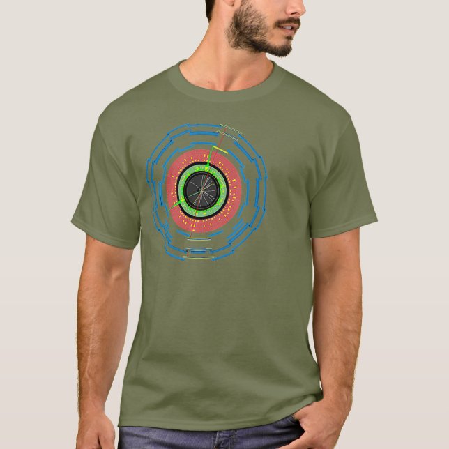 LHC Particle Physics Higgs Boson Physics Student T-Shirt (Front)