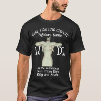 LI DL Cage Fighting Circuit LIDL Warehouse T-Shirt