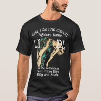 LI DL Cage Fighting Circuit LIDL Warehouse T-Shirt