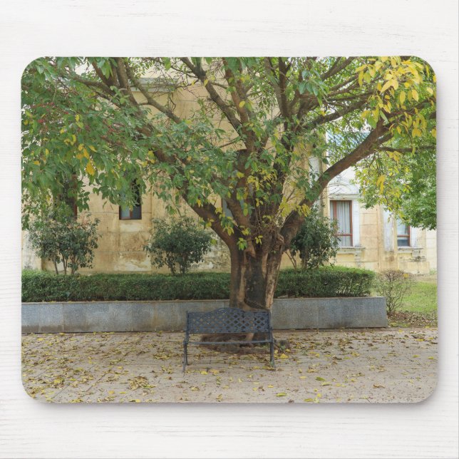 Li Garden Series: Echoes Beneath the Tree Mouse Pad (Front)