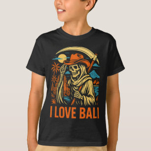 Li Indonesia I Love Li Vintage Womans Surfs Up 1 T-Shirt