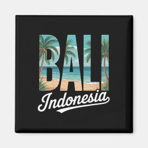 Li Indonesia Tropical Beach Palm Trees And Ocean A Magnet