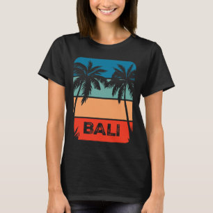 Li Indonesia Vintage Surfing Sunset Souvenir  T-Shirt