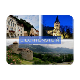 LI Liechtenstein - Vaduz - Parliament - Magnet