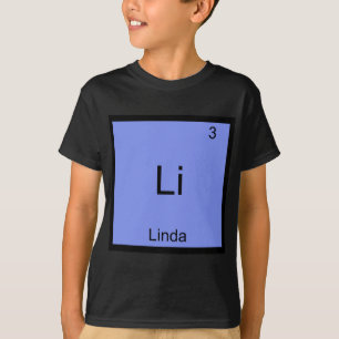 Li - Linda Chemistry Element Symbol Name Tee