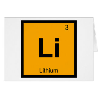 Li - Lithium Chemistry Periodic Table Symbol