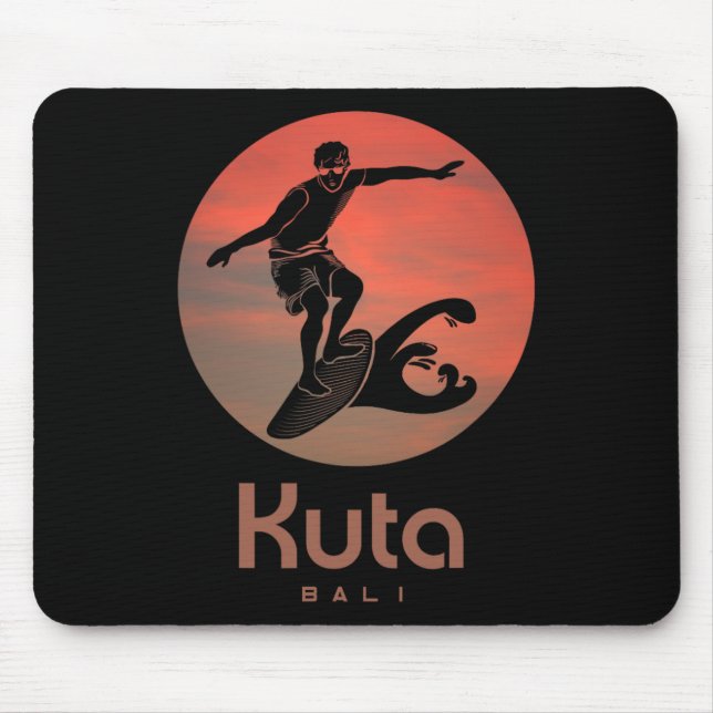 Li Windsurfing Surfing Surfers Surf Kuta  Mouse Pad (Front)
