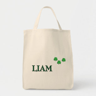 Liam Custom Name Tote Bag