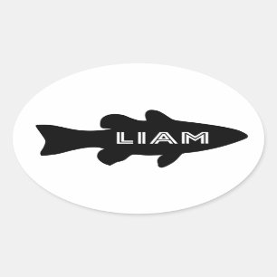 Liam Oval Sticker