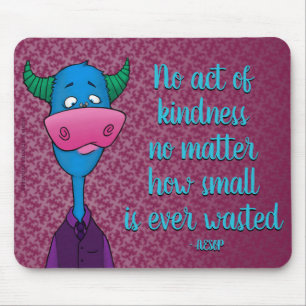 Liam, w/quote mousepad