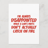 Liar Liar Pants On Fire