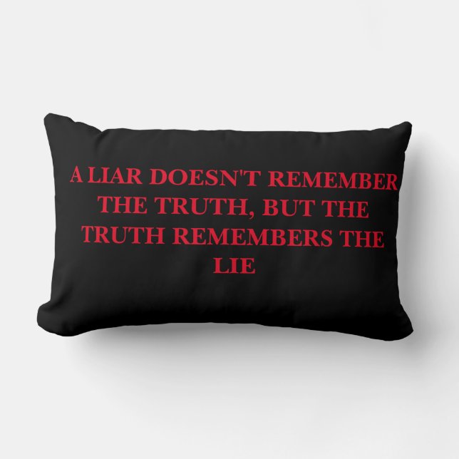 LIAR LUMBAR CUSHION (Front)