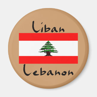 Liban Lebanon Flag Magnet