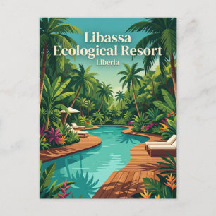 Libassa Ecological Resort Liberia Postcard