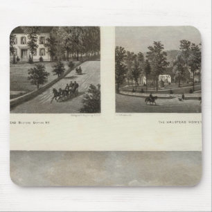 Libby, Halstead residences Mouse Pad