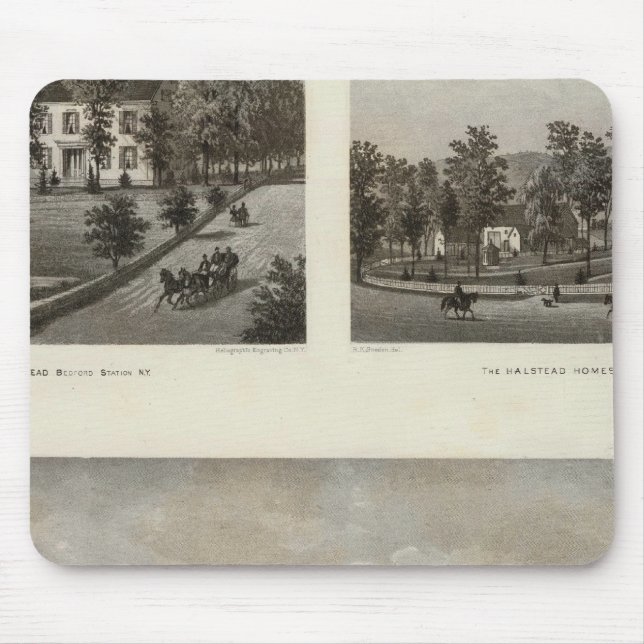 Libby, Halstead residences Mouse Pad (Front)