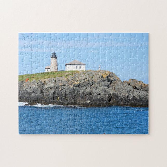 Libby Island Lighthouse, Maine Jigsaw Puzzle (Horizontal)