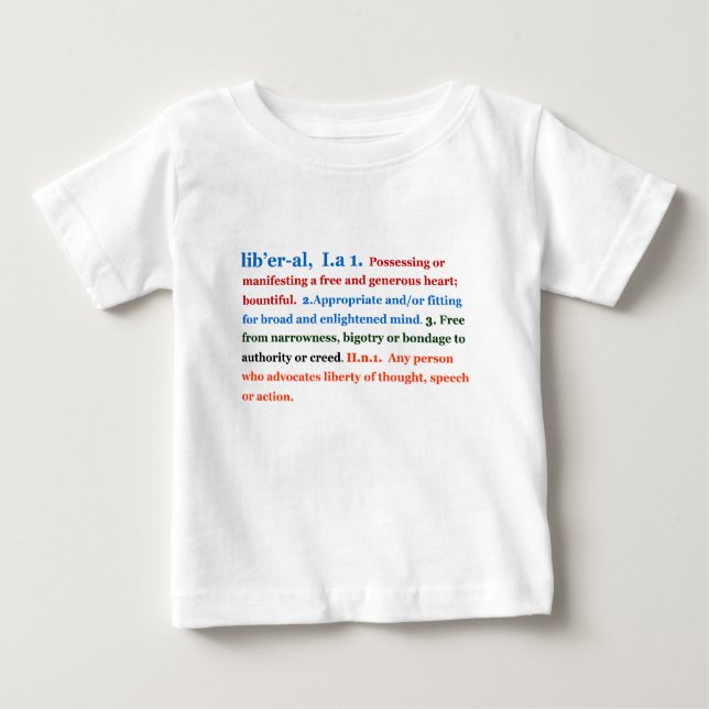 Liberal Baby T-Shirt (Front)