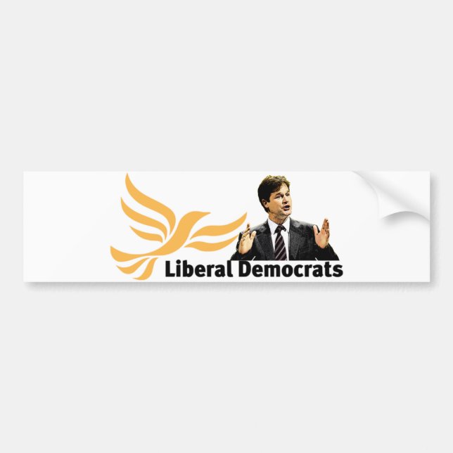 Liberal Democrats Bumper Sticker (Front)