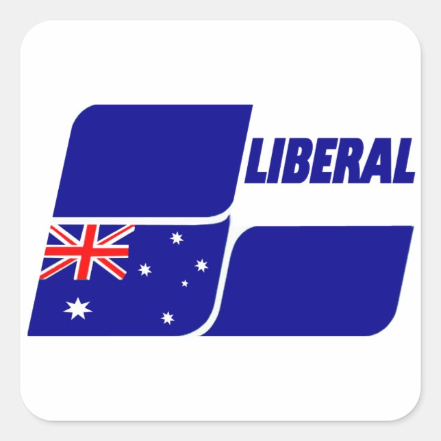 Liberal Party of Australia 2013 Square Sticker (Front)