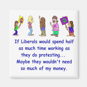Liberal Protester Magnet