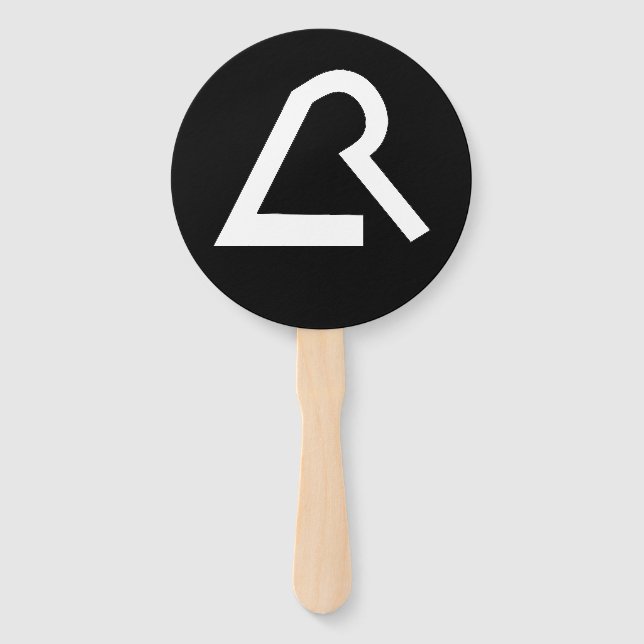Liberal Resistance sign Hand Fan (Front)