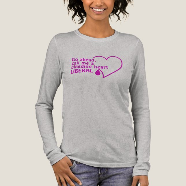 Liberal shirt - choose style & colour (Front)