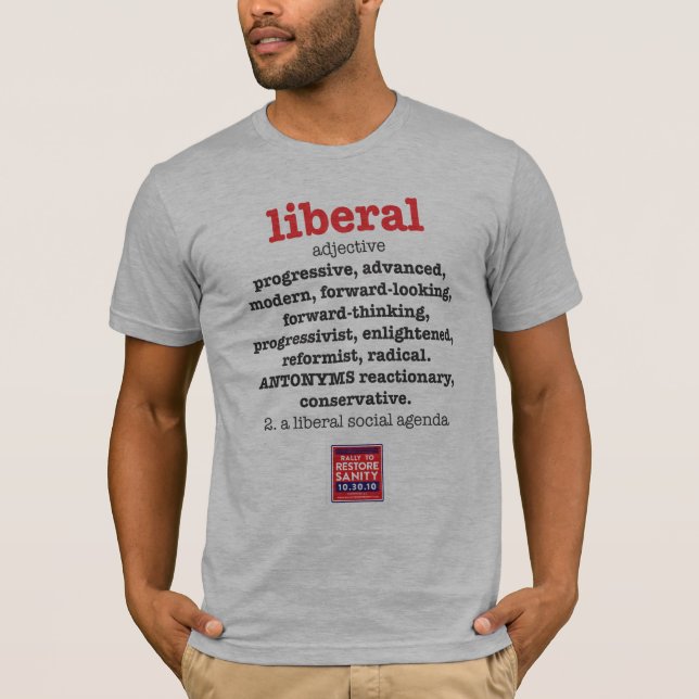 liberal synonyms T-Shirt (Front)