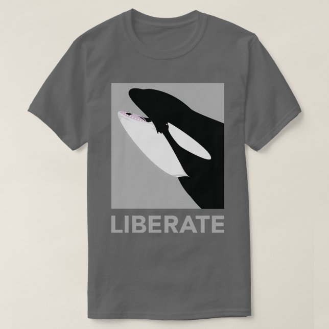 Liberate Orca T-Shirt (Design Front)