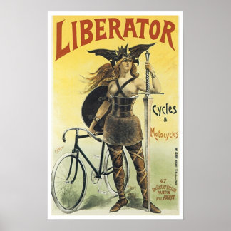 Liberator Cycles & Motorcycles Poster