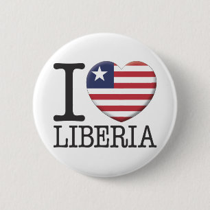 Liberia 6 Cm Round Badge